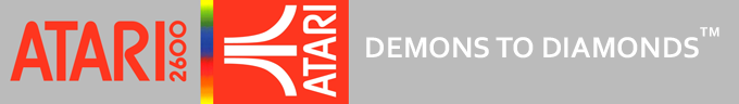 Demons to Diamonds logo for Atari 2600